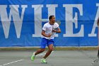Tennis vs St Michael’s  Men’s and Women’s Tennis vs St Michael’s. - Photo By: KEITH NORDSTROM : Wheaton, Tennis